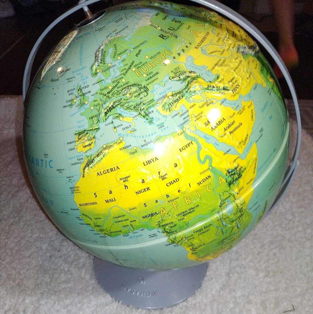Vintage Nystrom globe